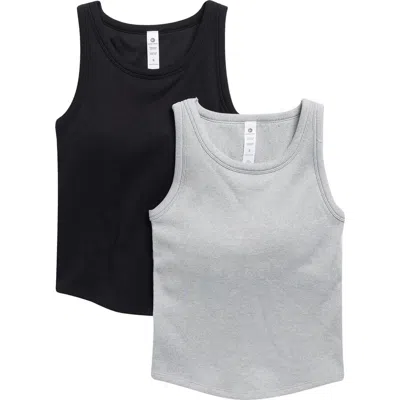 90 Degree By Reflex Pack Of 2 Seamless Rib Honey Tank In Multi