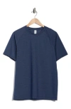 90 Degree By Reflex Peak Motion Crewneck T-shirt In Blue
