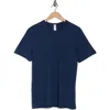 90 Degree By Reflex Piqué Performance T-shirt In Blue