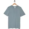 90 Degree By Reflex Piqué Performance T-shirt In Gray