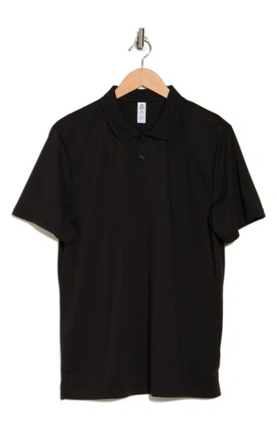 90 Degree By Reflex Piqué Polo In Black