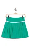 90 Degree By Reflex Pleated Hybrid Skort In Green