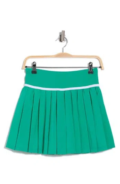 90 Degree By Reflex Pleated Hybrid Skort In Green
