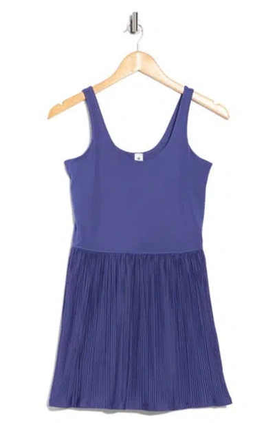 90 Degree By Reflex Pleated Jersey Activewear Dress