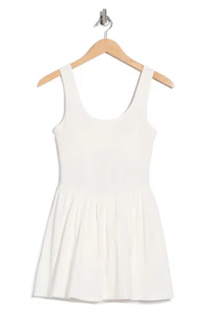 90 Degree By Reflex Polly Nude Tech Dress In White