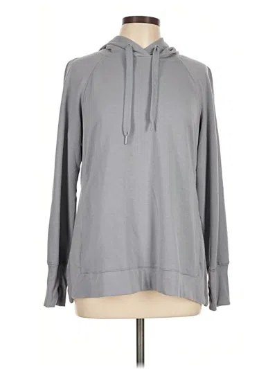 Pre-owned 90 Degree By Reflex Pullover Hoodie In Blue