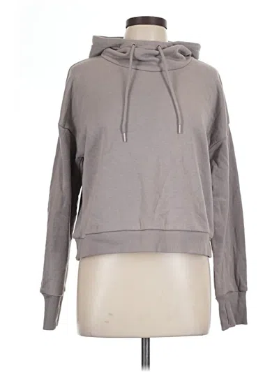 Pre-owned 90 Degree By Reflex Pullover Hoodie In Gray