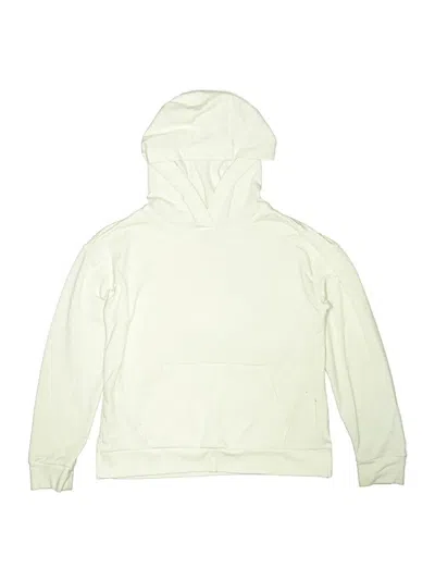 Pre-owned 90 Degree By Reflex Kids' Pullover Hoodie In Ivory