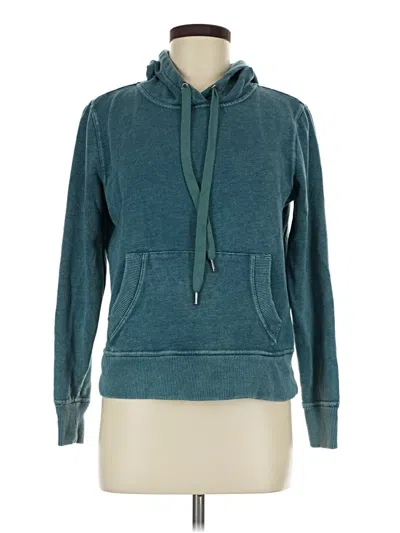 Pre-owned 90 Degree By Reflex Pullover Hoodie In Teal