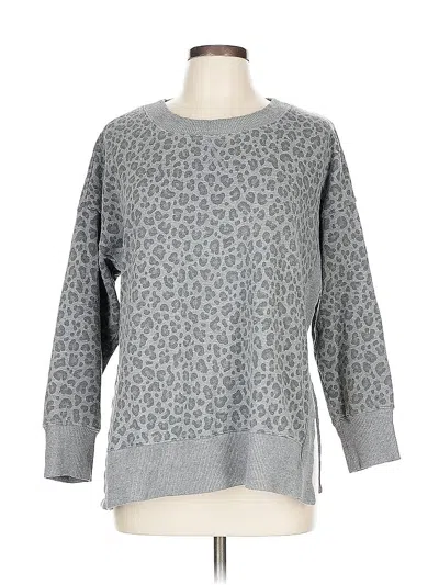 Pre-owned 90 Degree By Reflex Pullover Sweater In Gray