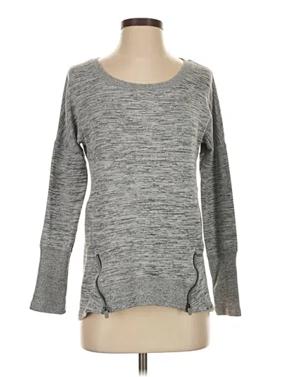 Pre-owned 90 Degree By Reflex Pullover Sweater In Gray