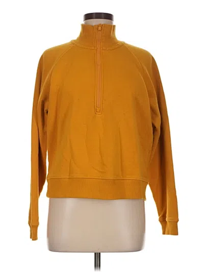 Pre-owned 90 Degree By Reflex Pullover Sweater In Orange