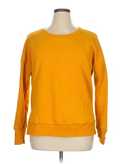 Pre-owned 90 Degree By Reflex Pullover Sweater In Yellow