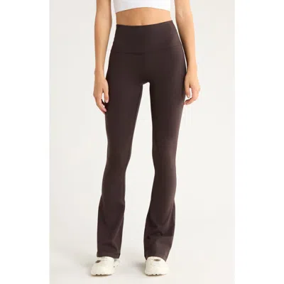 90 Degree By Reflex Rachel Wonderlink High Waist Leggings In Brown
