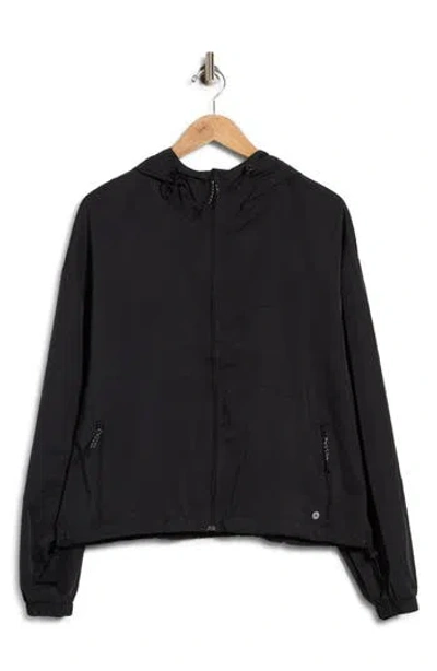 90 Degree By Reflex Radiant Swift Track Hoodie In Black