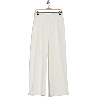 90 Degree By Reflex Ribbed Scuba Wide Leg Pants In Multi