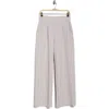 90 Degree By Reflex Ribbed Scuba Wide Leg Pants In Neutral