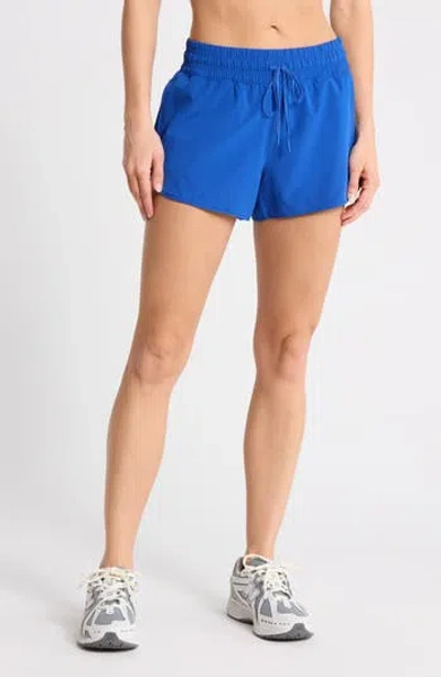 90 Degree By Reflex Running Shorts In Blue