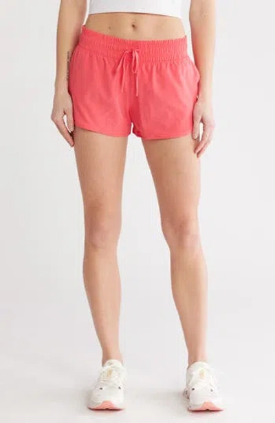90 Degree By Reflex Running Shorts In Calypso Coral