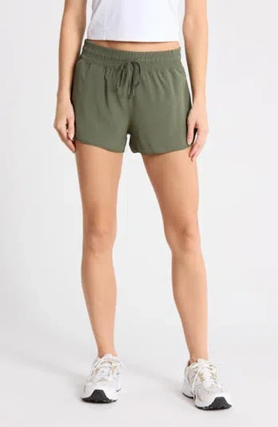 90 Degree By Reflex Running Shorts In Green