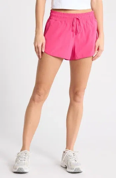 90 Degree By Reflex Running Shorts In Pink