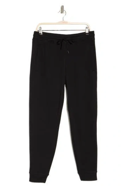 90 Degree By Reflex Saturday French Terry Joggers In Black