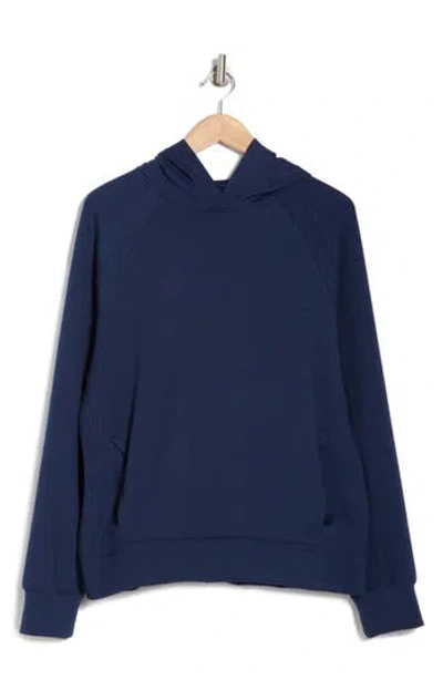 90 Degree By Reflex Scuba Crusier Hoodie In Pageant Blue