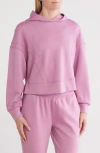 90 Degree By Reflex Scuba New Flow Crop Hoodie In Mauve Orchid