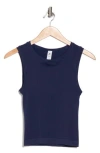 90 Degree By Reflex Seamless Aeroflex High Neck Tank In Blue