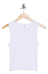 90 Degree By Reflex Seamless Aeroflex High Neck Tank In White