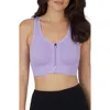 90 Degree By Reflex Seamless Bra Top In Purple