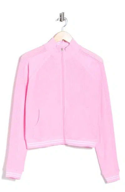 90 Degree By Reflex Seamless Net Play Tennis Jacket In Multi