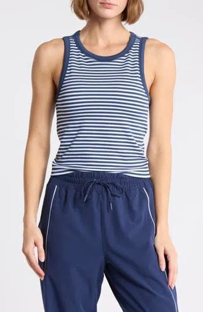 90 Degree By Reflex Seamless Ribbed Striped Tank