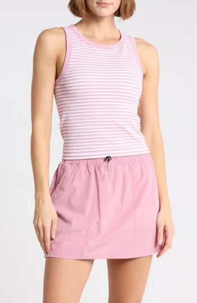 90 Degree By Reflex Seamless Ribbed Striped Tank