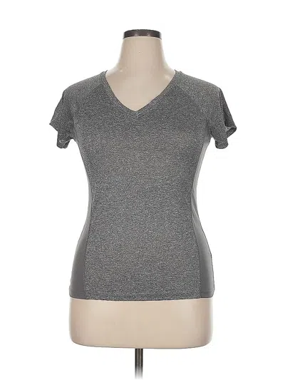 Pre-owned 90 Degree By Reflex Short Sleeve T-shirt In Gray