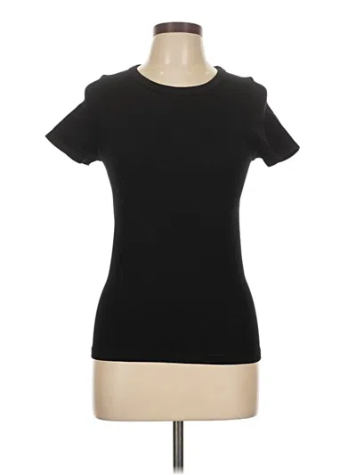 Pre-owned 90 Degree By Reflex Short Sleeve T-shirt In Black