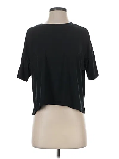 Pre-owned 90 Degree By Reflex Short Sleeve T-shirt In Black