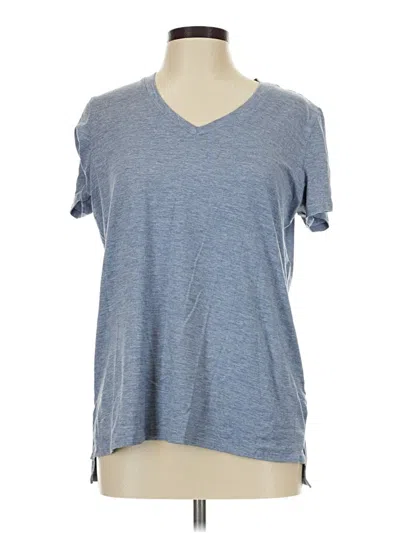 Pre-owned 90 Degree By Reflex Short Sleeve T-shirt In Blue