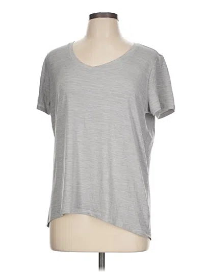 Pre-owned 90 Degree By Reflex Short Sleeve T-shirt In Gray