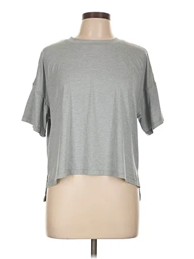 Pre-owned 90 Degree By Reflex Short Sleeve T-shirt In Gray