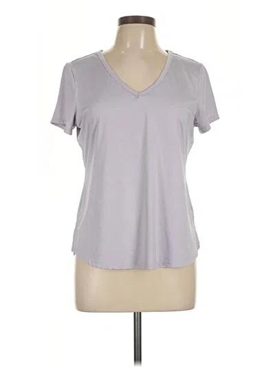 Pre-owned 90 Degree By Reflex Short Sleeve T-shirt In Gray