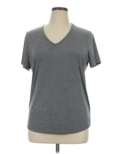 Pre-owned 90 Degree By Reflex Short Sleeve T-shirt In Gray