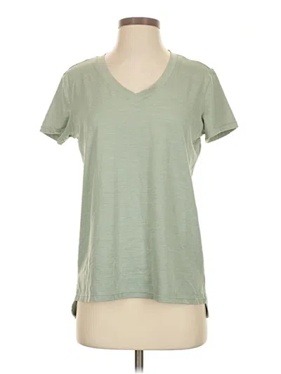 Pre-owned 90 Degree By Reflex Short Sleeve T-shirt In Green
