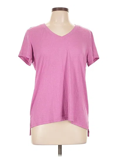 Pre-owned 90 Degree By Reflex Short Sleeve T-shirt In Pink