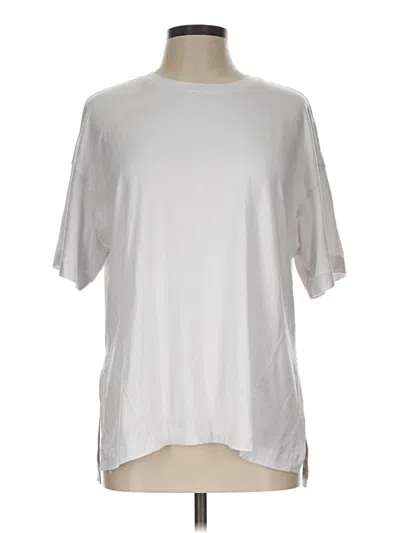 Pre-owned 90 Degree By Reflex Short Sleeve T-shirt In Silver