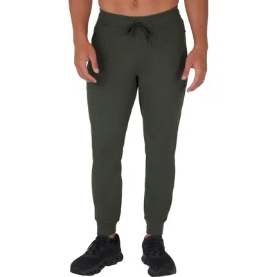 90 Degree By Reflex Silicone Tek Scuba Pants In Olive