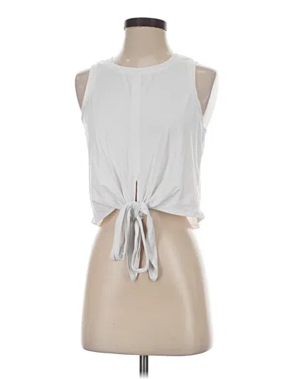 Pre-owned 90 Degree By Reflex Sleeveless Blouse In White
