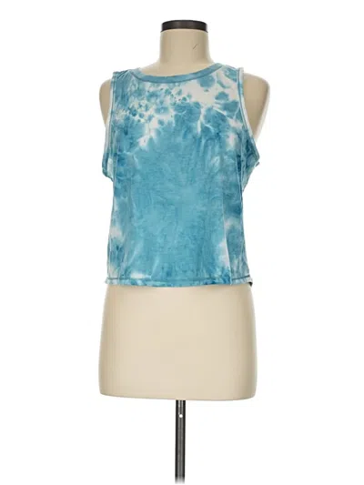 Pre-owned 90 Degree By Reflex Sleeveless T-shirt In Blue