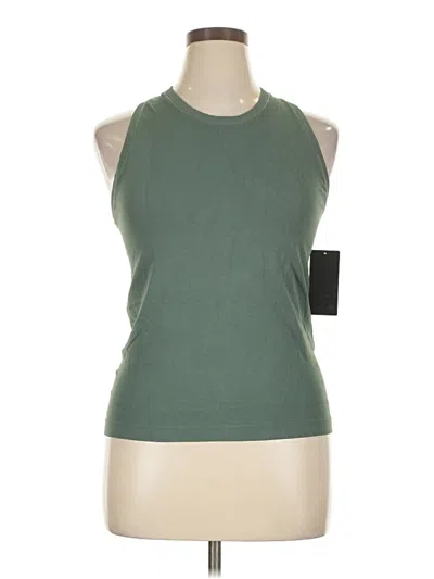 Pre-owned 90 Degree By Reflex Sleeveless T-shirt In Green