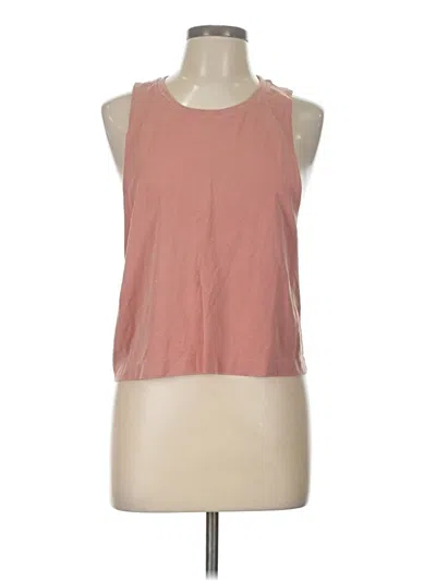 Pre-owned 90 Degree By Reflex Sleeveless T-shirt In Pink